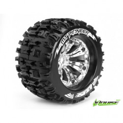 Колеса Louise Monster 1/8 MT-PIONEER без вильоту хром 2шт (L-T3218C)