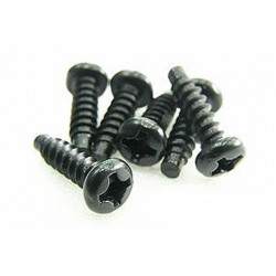 Team Magic 3x10mm Steel RH TP Screw cross 6p